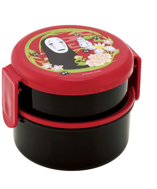 STUDIO GHIBLI - Spirited Away No Face Dark Red Lunch  Box