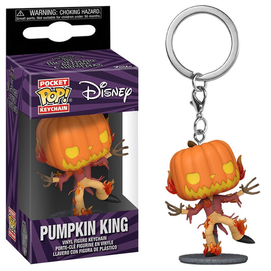 NIGHTMARE BEFORE CHRISTMAS - Pumpkin King 30th Anniversary Funko Pocket Pop! Keychain