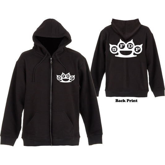 FIVE FINGER DEATH PUNCH - Knuckles zip hoodie