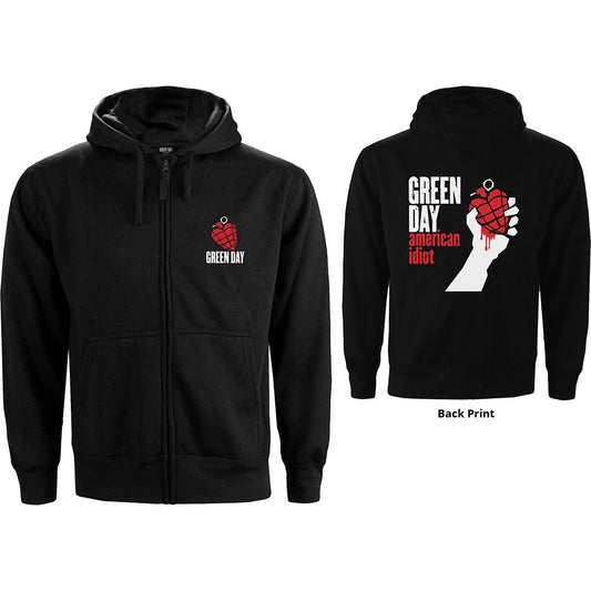 GREEN DAY - American Idiot Fitted Zip hoodie