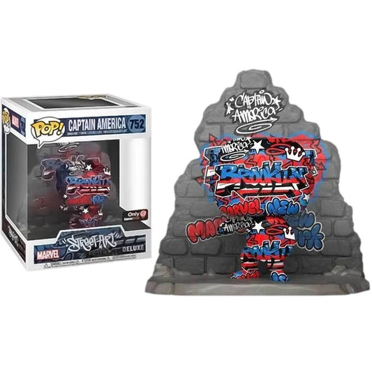 MARVEL : CAPTAIN AMERICA - Street Art Collection #752 Funko Pop!