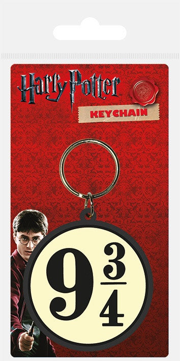 HARRY POTTER - 9 3/4 Rubber Keyring