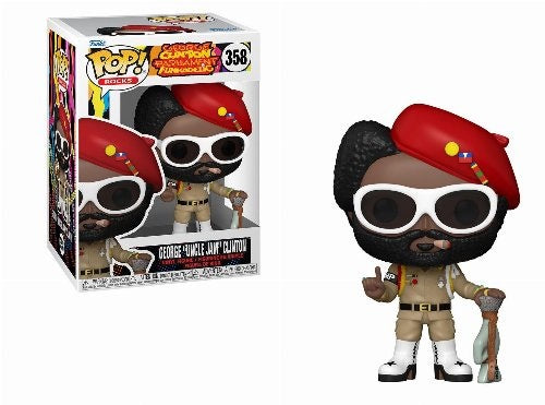 GEORGE CLINTON PARLIAMENT FUNKADELIC - George 'Uncle Jam' Clinton #358 Funko Pop!