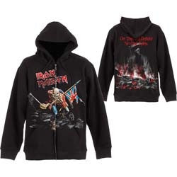 IRON MAIDEN - Scuffed Trooper Zipped Hoodie