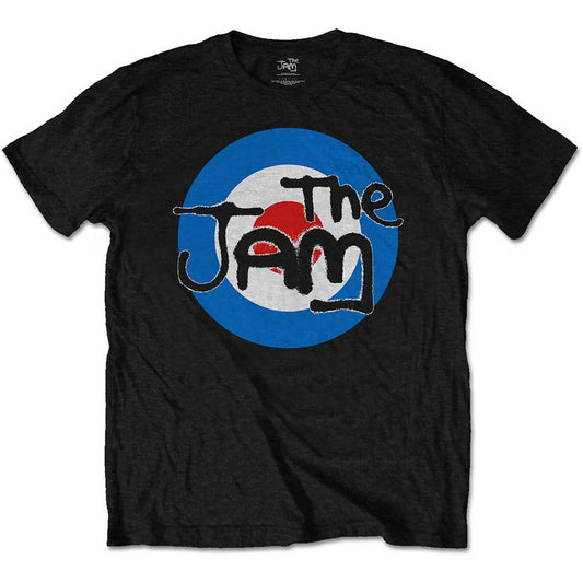 JAM - Spray Target Logo Black T-Shirt