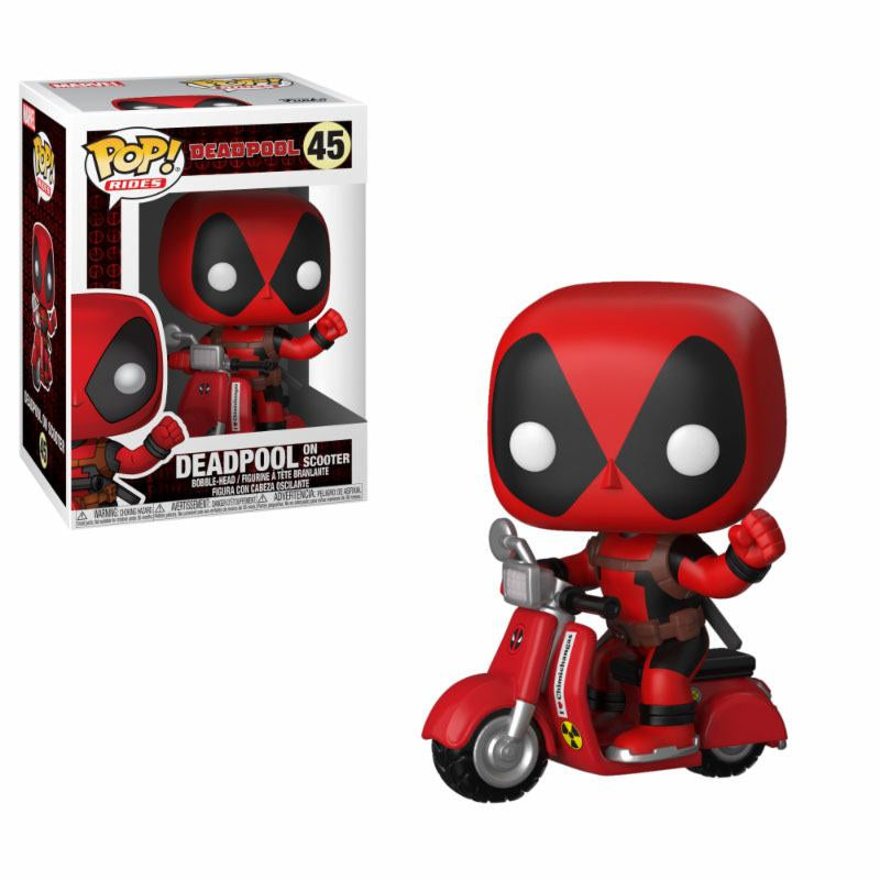 MARVEL : DEADPOOL - Deadpool (on Scooter) #48 Funko Pop!