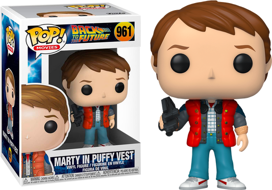 BACK TO THE FUTURE - Marty in Puffy Vest #961 Funko Pop!