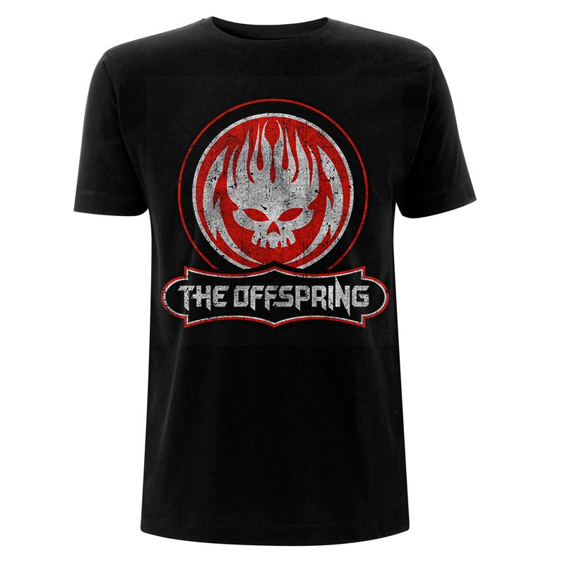 OFFSPRING - Distressed Skull T-Shirt