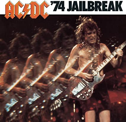 AC/DC - '74 Jailbreak 50th Anniversary Special Edition Gold Coloured Vinyl Album