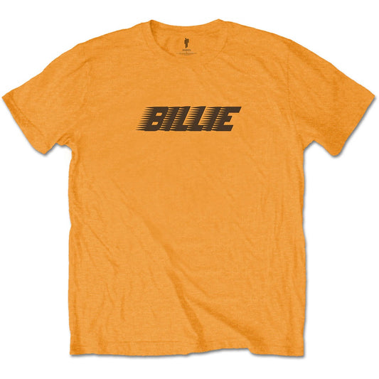 BILLIE EILISH - Racer Logo Orange T-Shirt