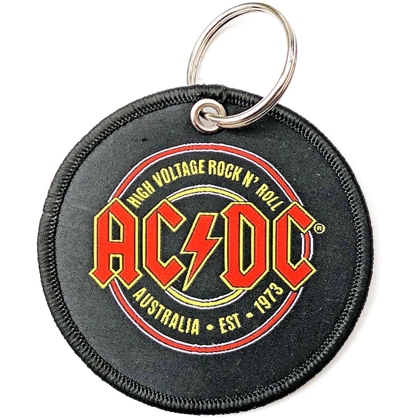 AC/DC - Est. 1973 Patch Keyring