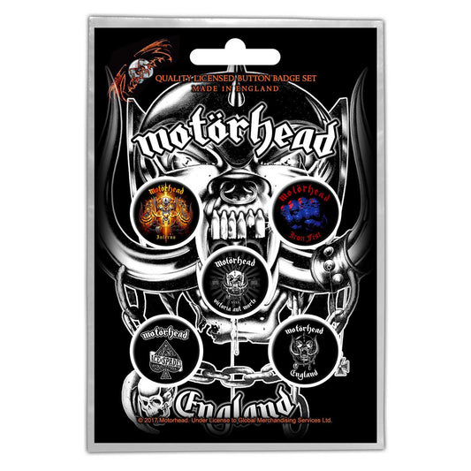 MOTORHEAD - England Badge Pack