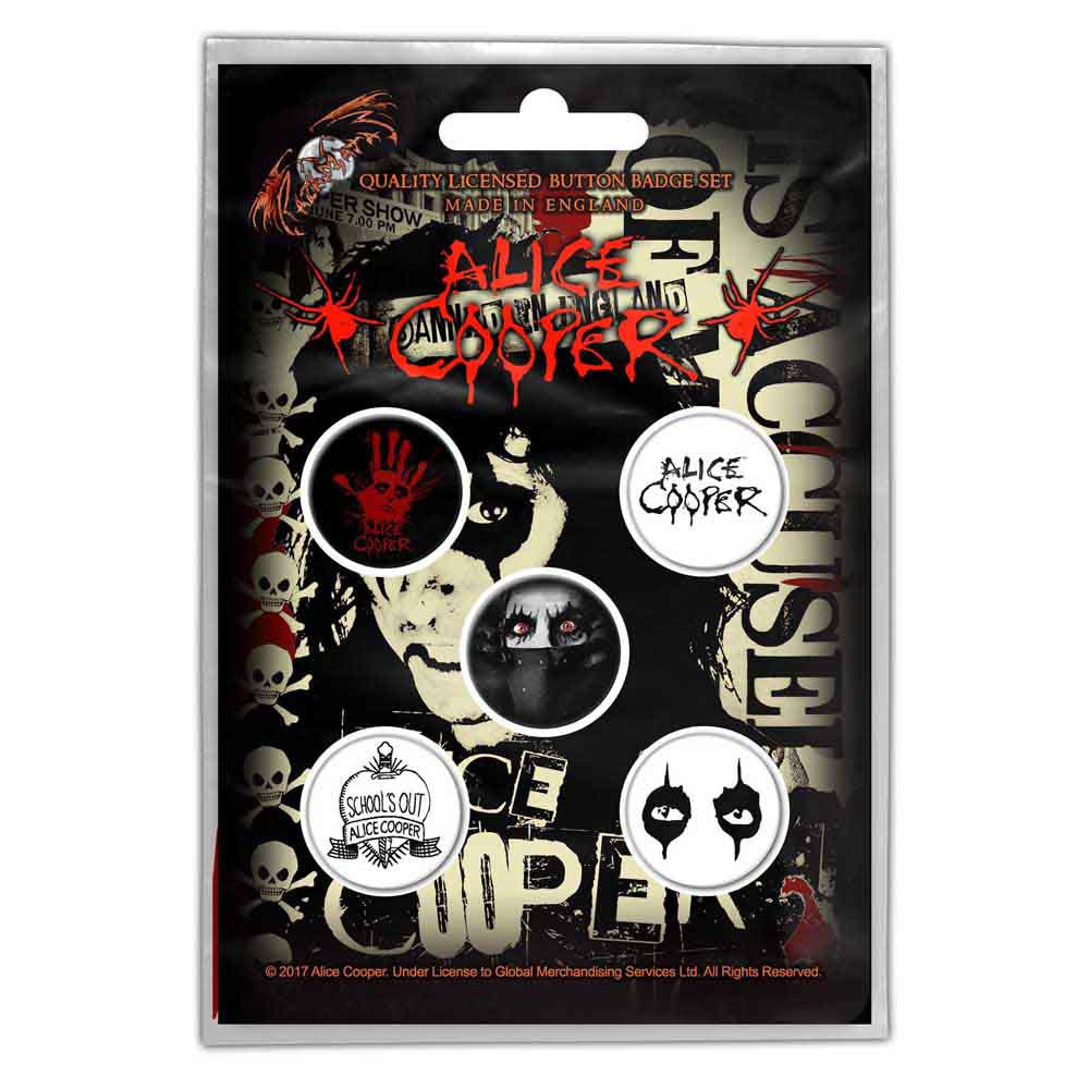 ALICE COOPER - Eyes Badge Pack