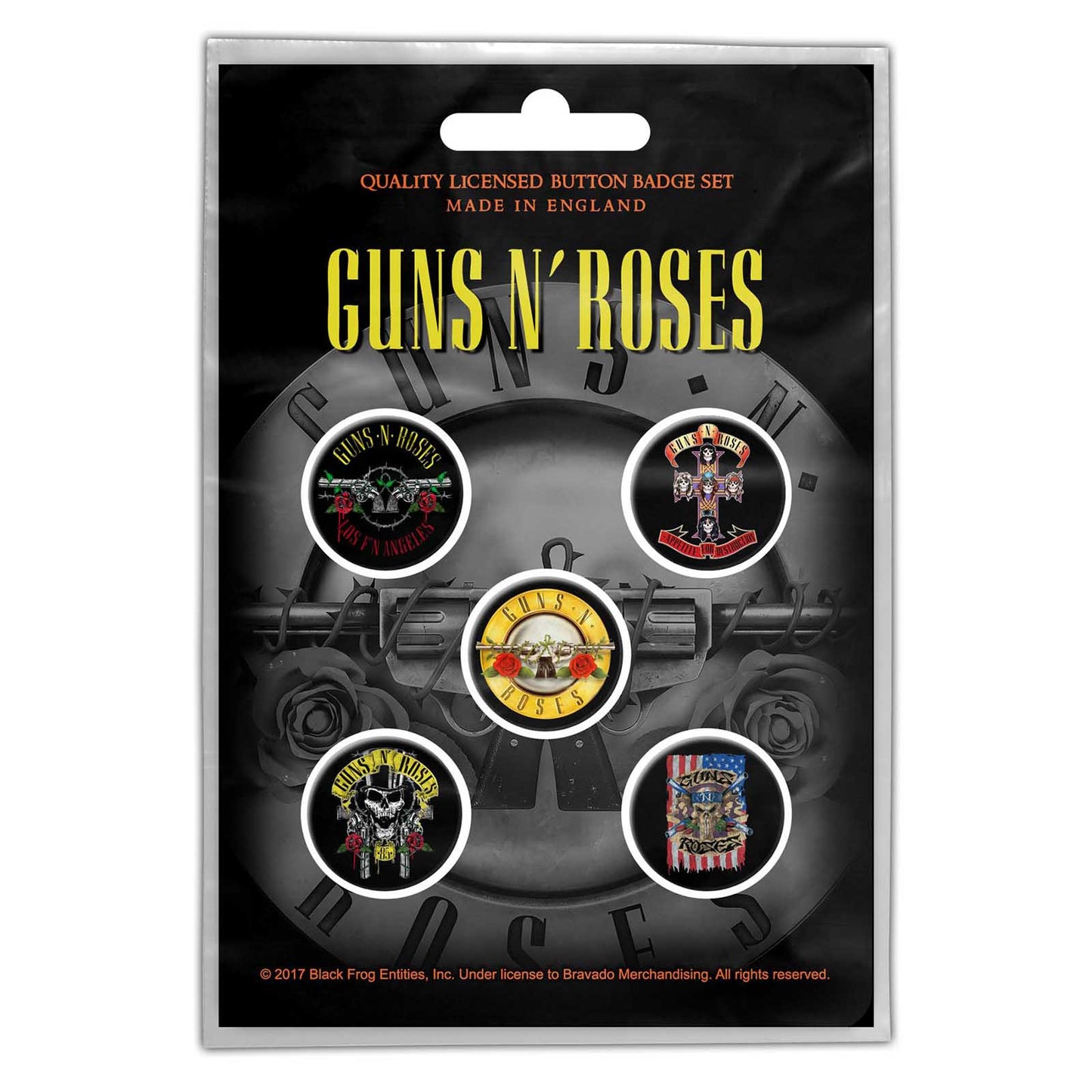 GUNS N' ROSES - Bullet Logo Badge Pack