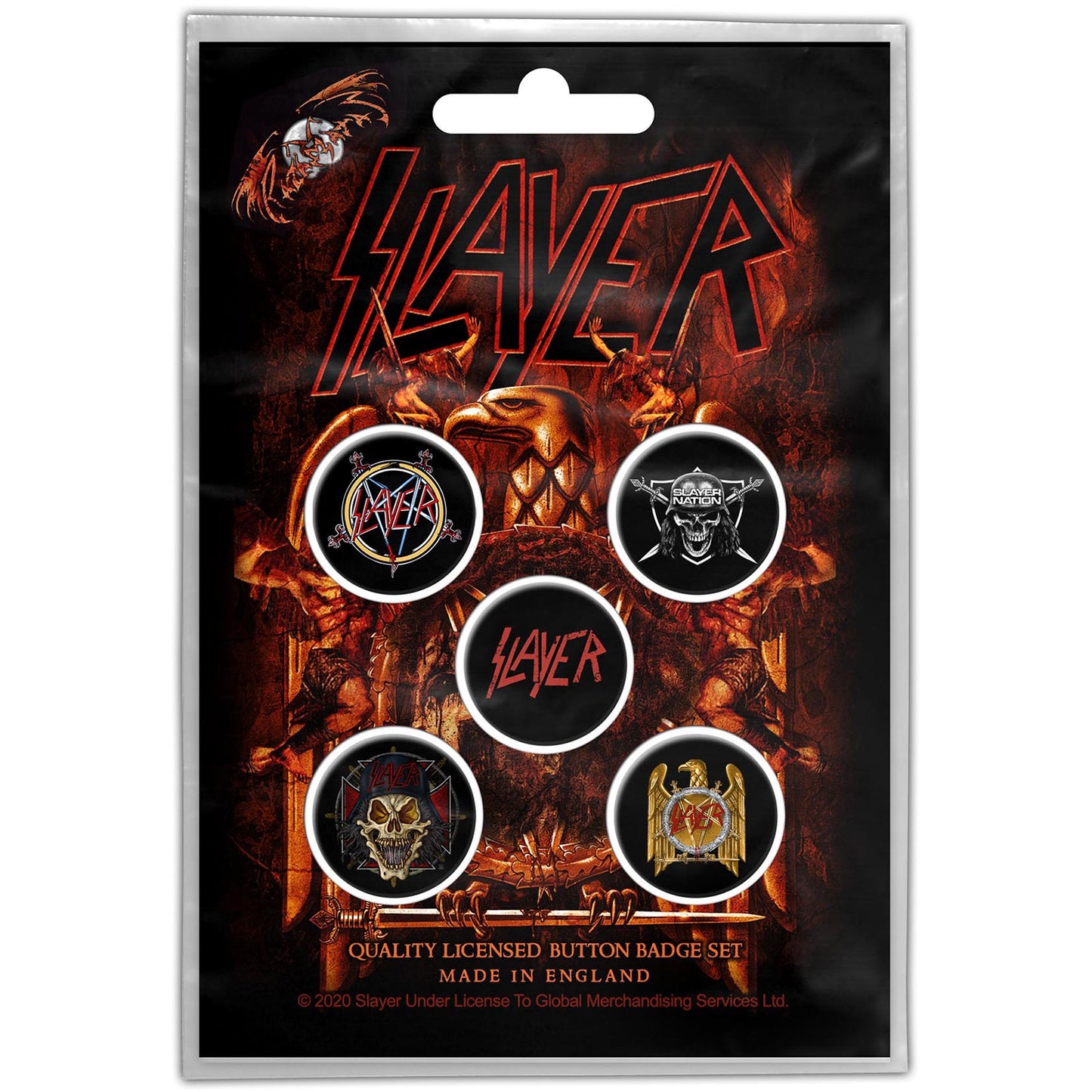 SLAYER - Eagle Badge Pack