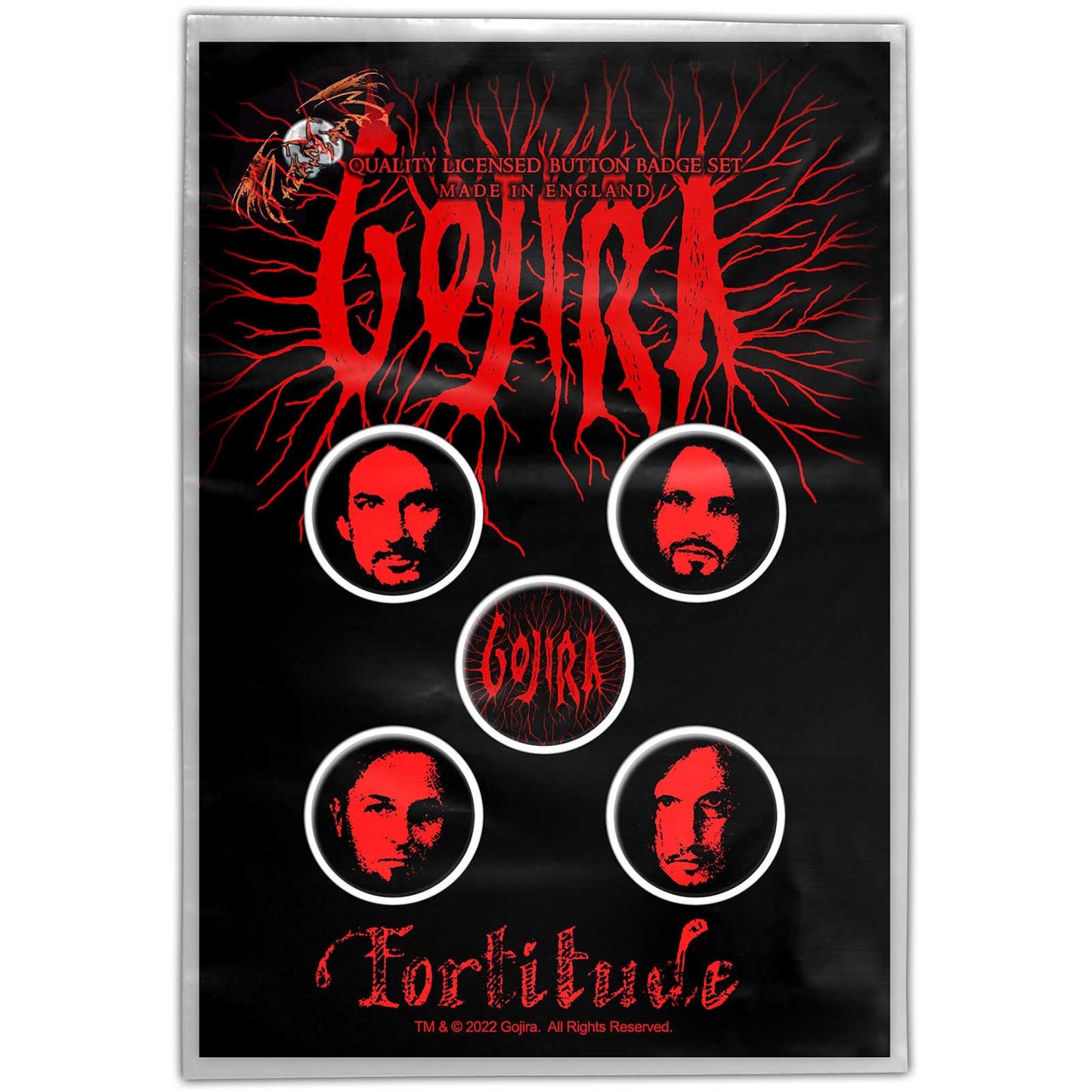 GOJIRA - Fortitude Badge Pack