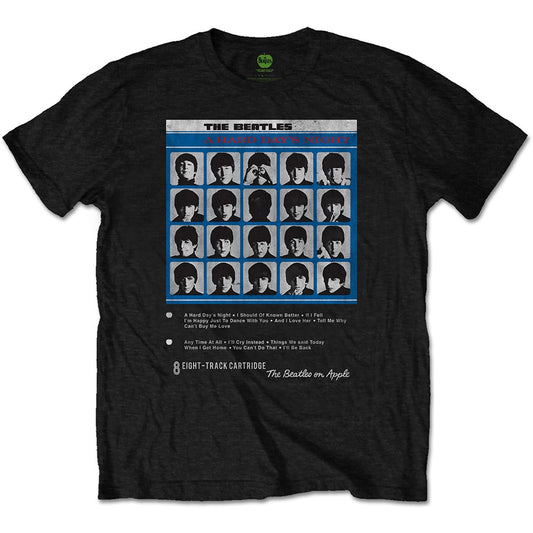 BEATLES - Hard Days Night 8 Track T-Shirt