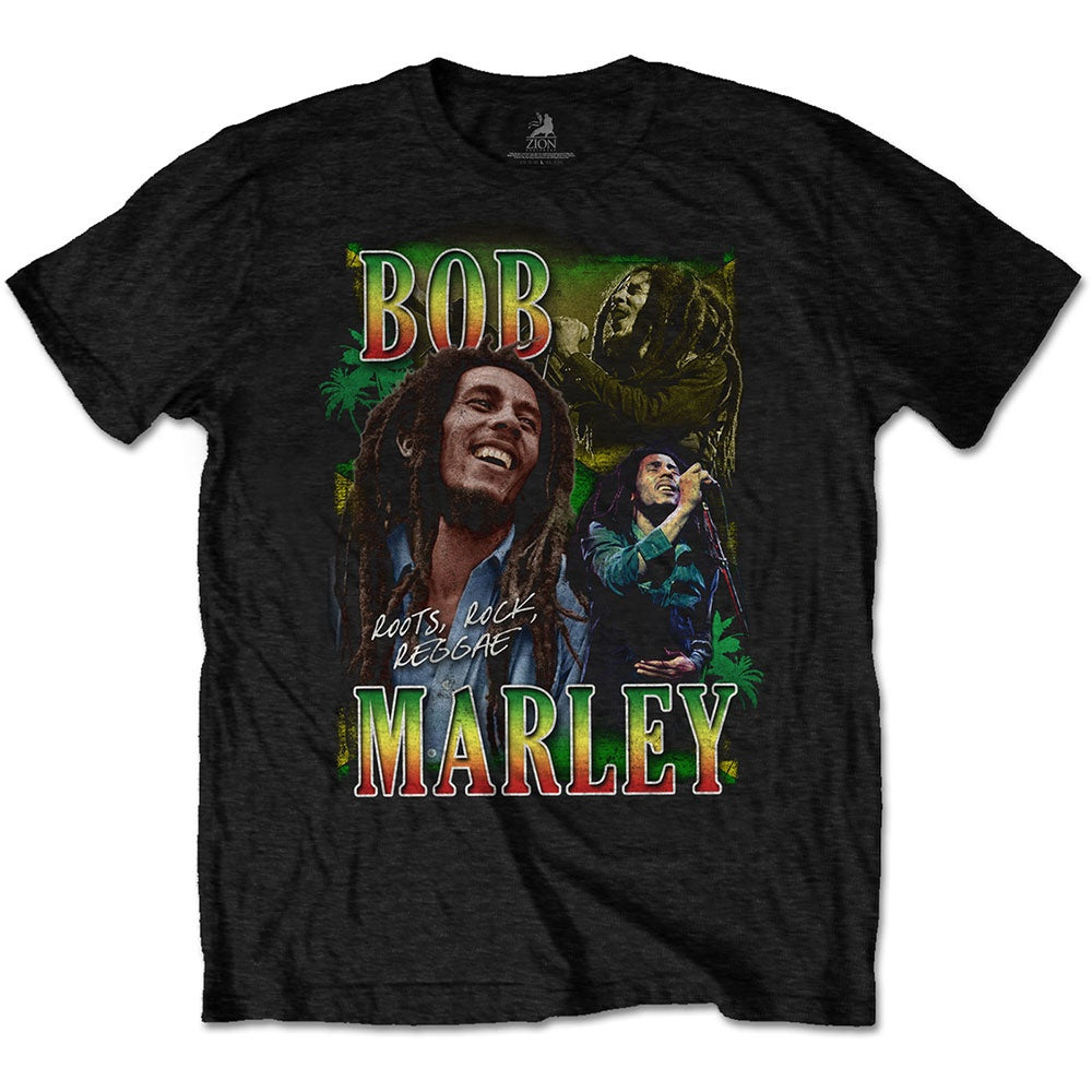 BOB MARELY - Roots, Rocks, Reggae Homage T-Shirt