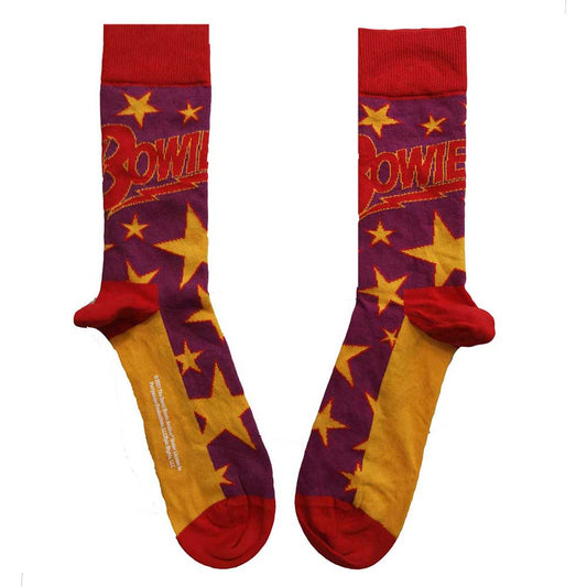 DAVID BOWIE - Stars Infill Socks (7-11)