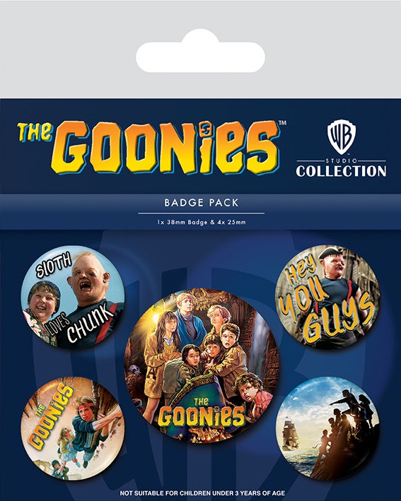 GOONIES - Treasure Badge Pack