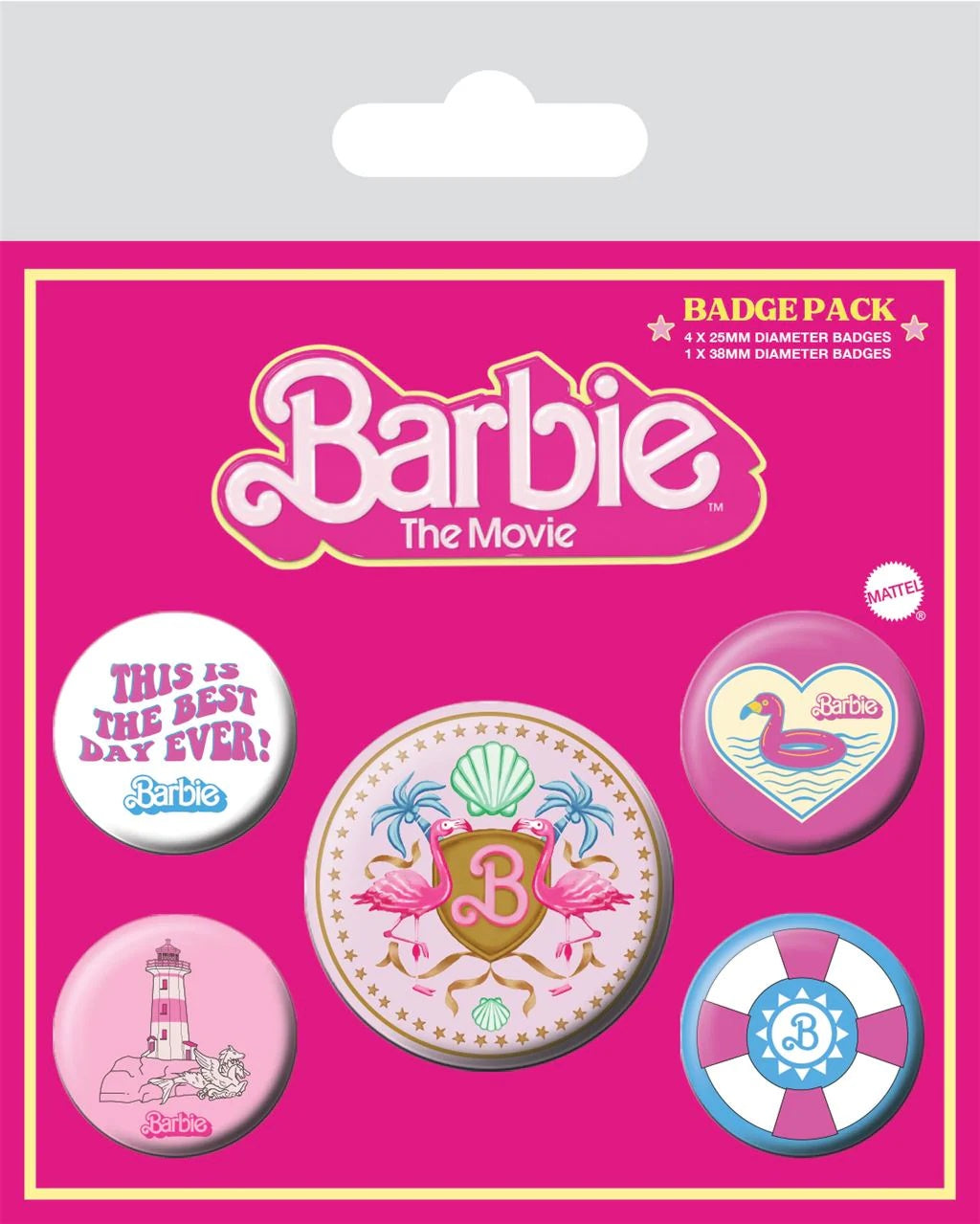 BARBIE - This Is The Best Day Ever Badge Pack