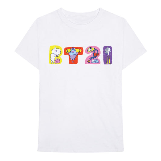 BT21 - Doodle Letters T-Shirt