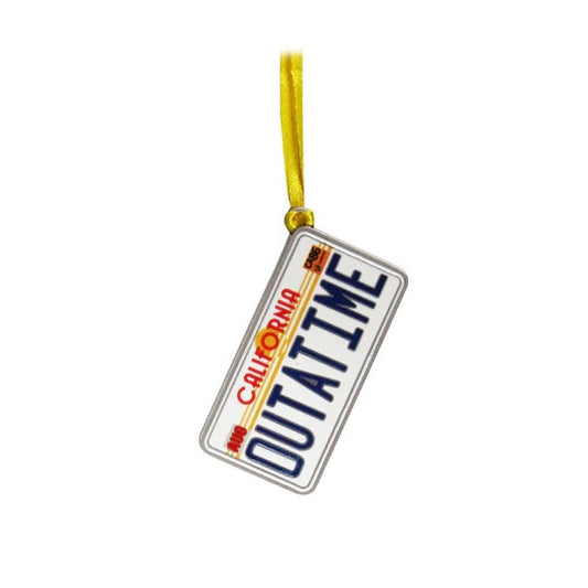 BACK TO THE FUTURE - License Plate Decoration