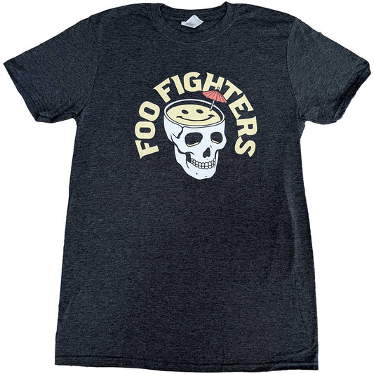 FOO FIGHTERS - Skull Cocktail T-Shirt