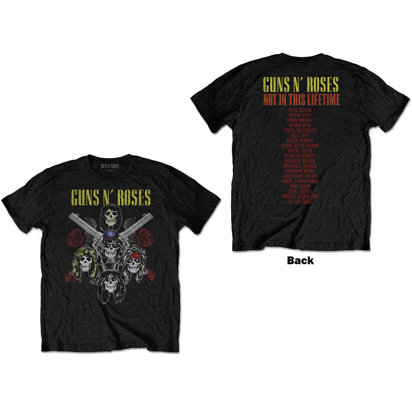 GUNS N' ROSES - Pistols & Roses T-Shirt