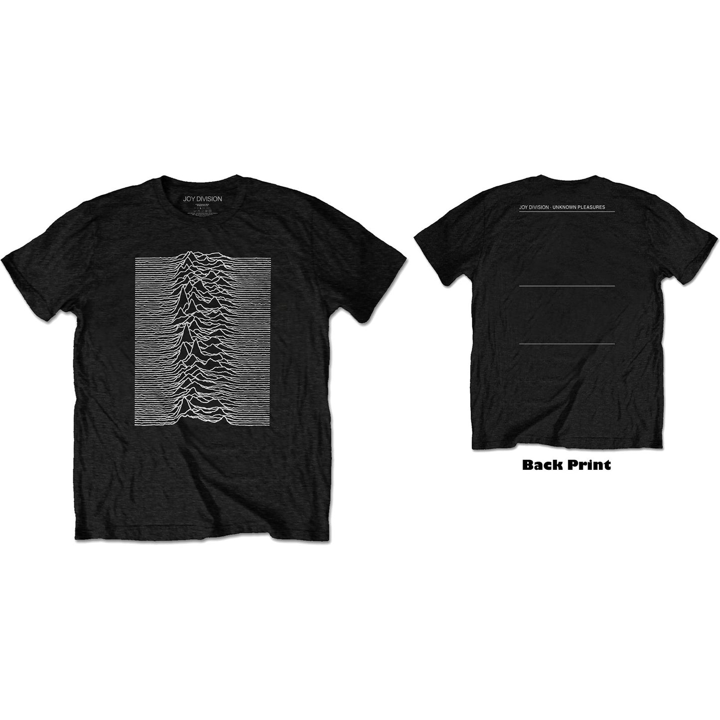 JOY DIVISION - Unknown Pleasures Backprint T-Shirt