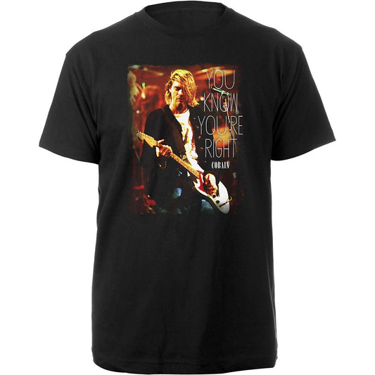 KURT COBAIN - You Know You're Right T-Shirt