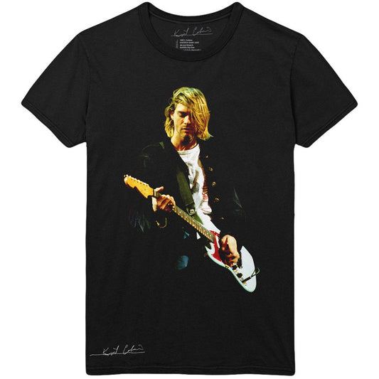 KURT COBAIN - Guitar Photo T-Shirt