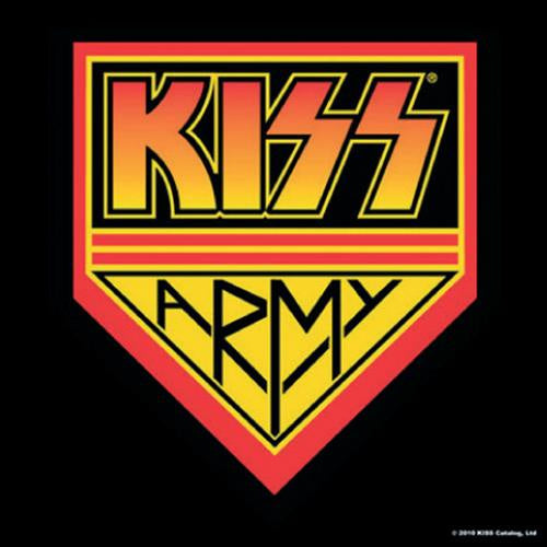 KISS - Army Pennant Coaster