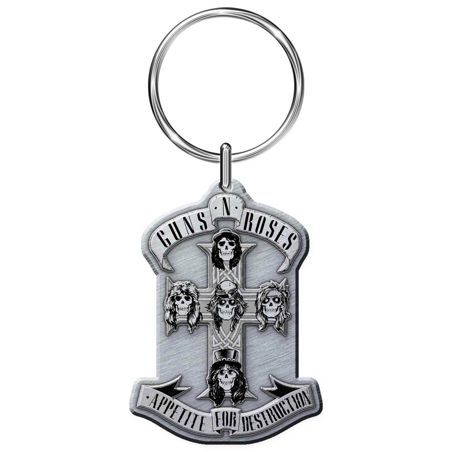 GUNS N' ROSES - Appetite Metal 3D Keyring