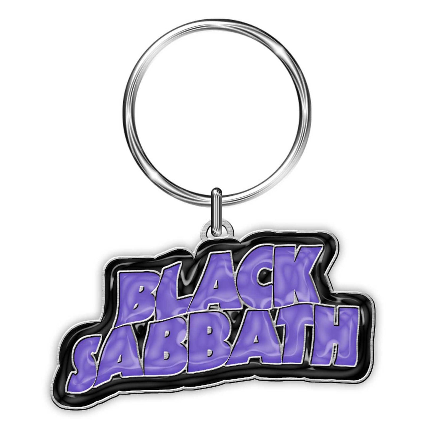 BLACK SABBATH - Logo Enamel Keyring