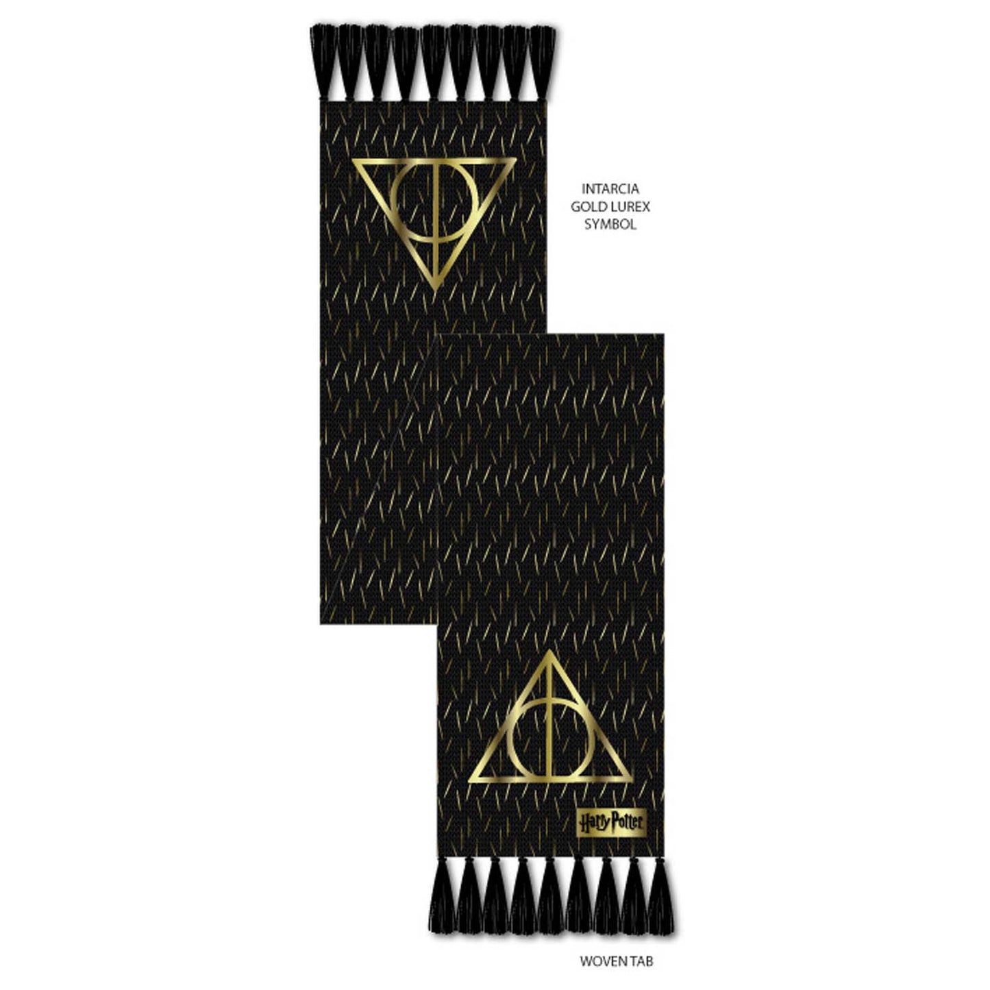 HARRY POTTER - Deathly Hallows Scarf