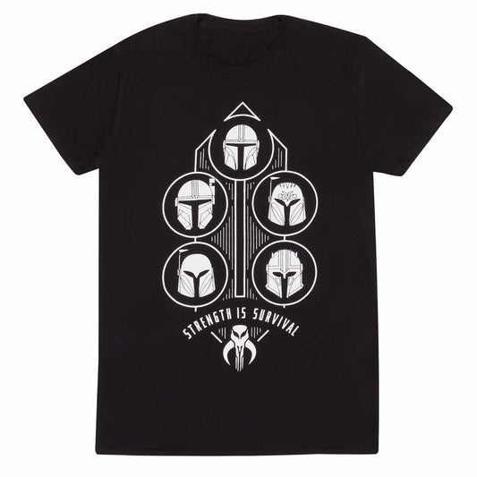 STAR WARS : MANDALORIAN - Strength Is Survival T-Shirt