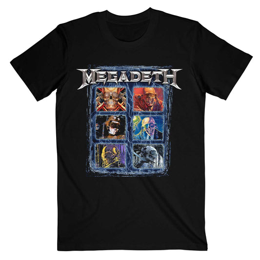 MEGADETH - Vic Head Grid T-Shirt