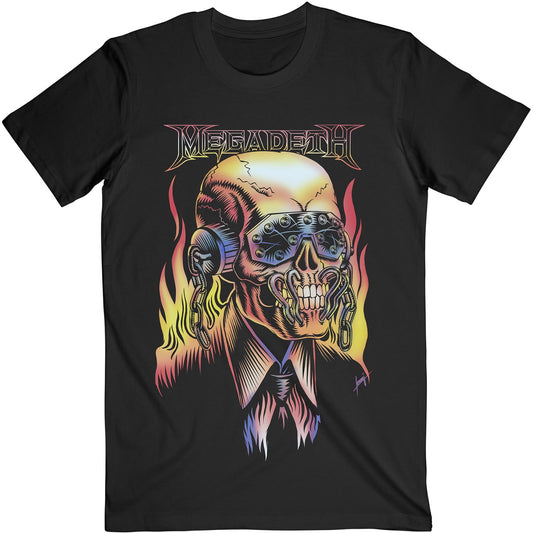 MEGADETH - Flaming Vic T-Shirt