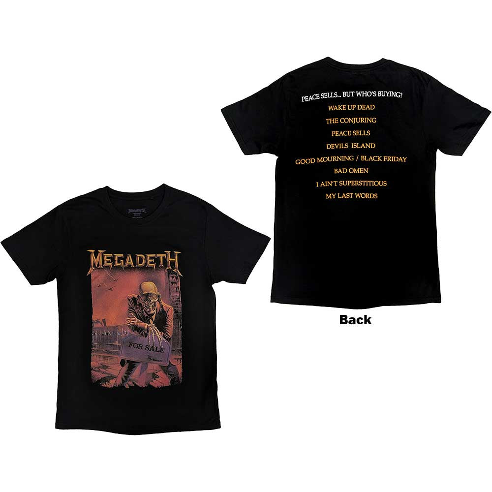 MEGADETH - Peace Sells Album Cover T-Shirt