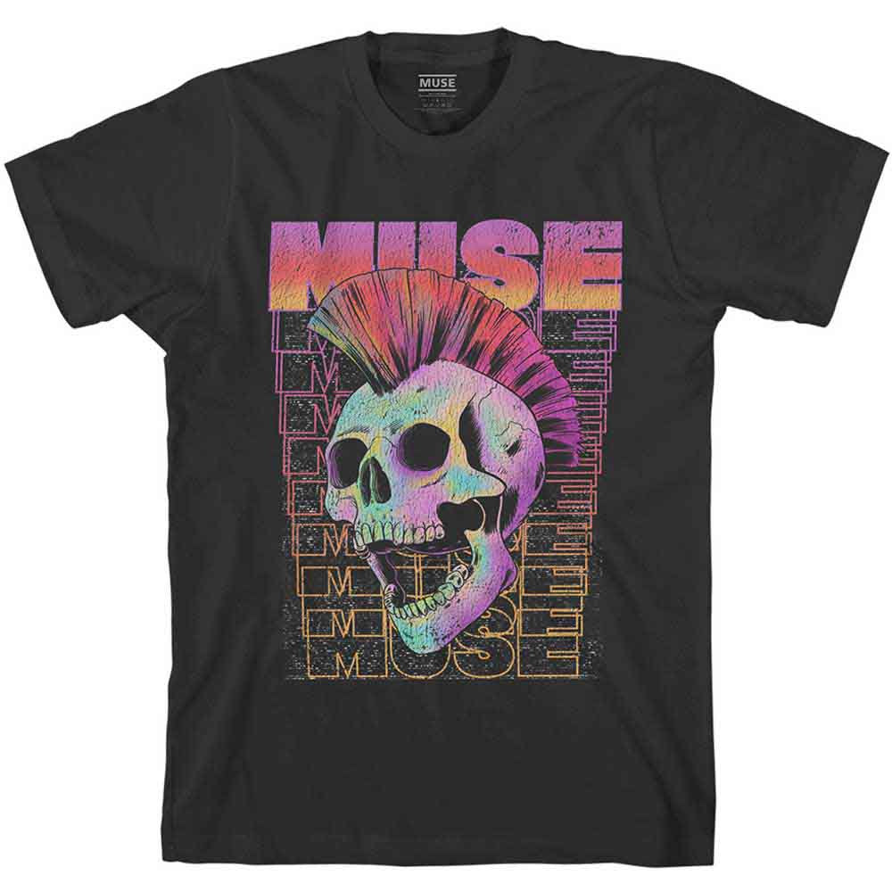 MUSE - Mohawk Skull T-Shirt