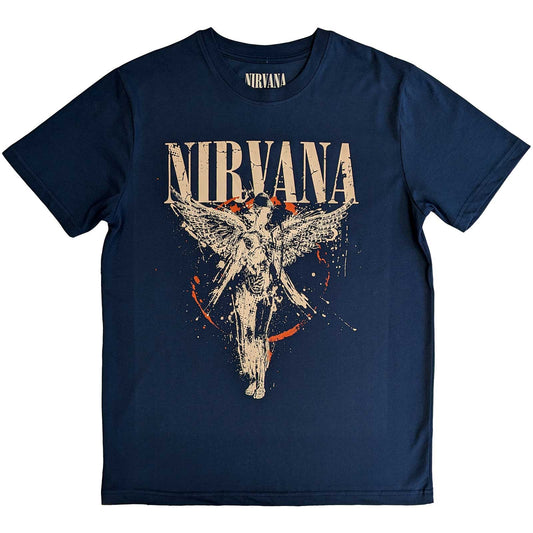 NIRVANA - In Utero Blue T-Shirt