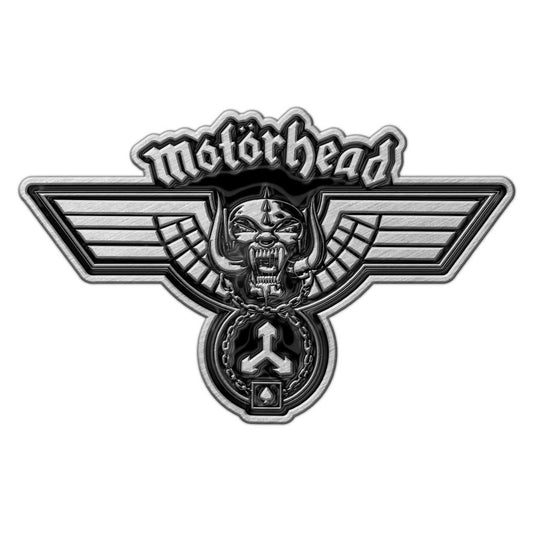 MOTORHEAD - Hammered Pin Badge