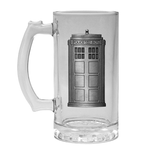 DOCTOR WHO - Tardis Glass Tankard