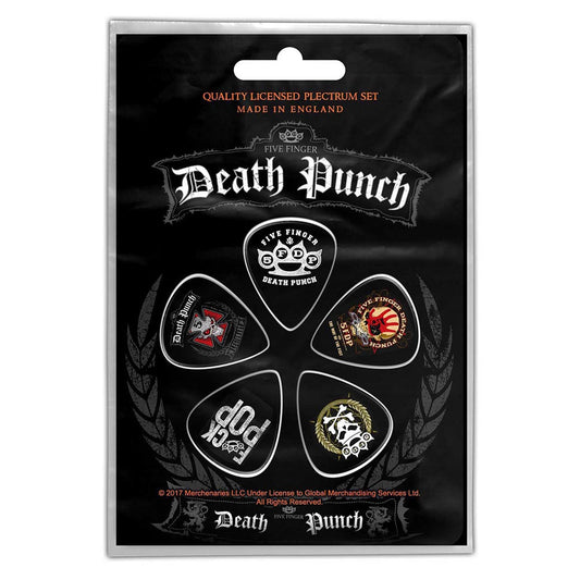 FIVE FINGER DEATH PUNCH - Logos Plectrum Pack