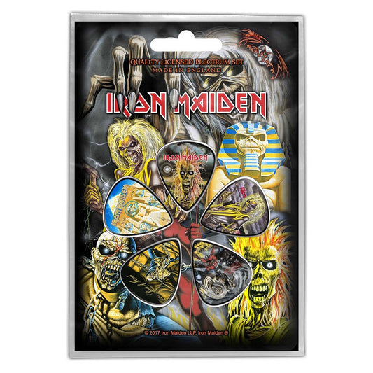 IRON MAIDEN - Early Albums Plectrum Pack