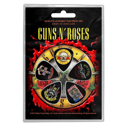 GUNS N' ROSES - Bullet Logo Plectrum Pack