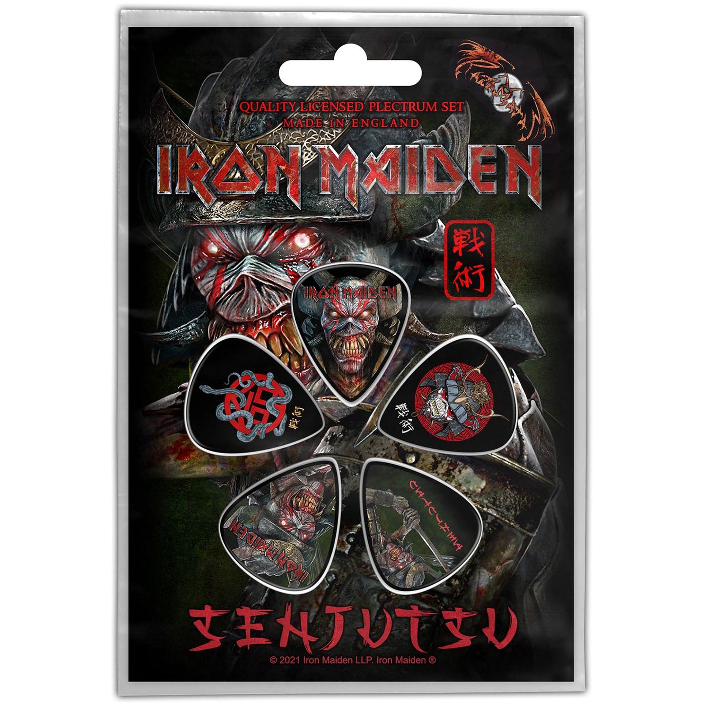 IRON MAIDEN - Senjutsu Plectrum Pack