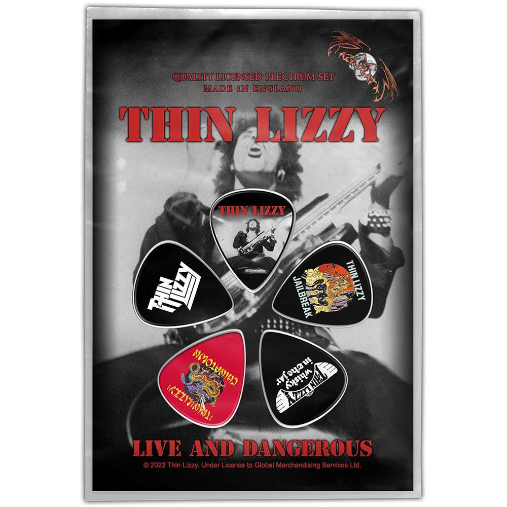 THIN LIZZY - Live & Dangerous Plectrum Pack