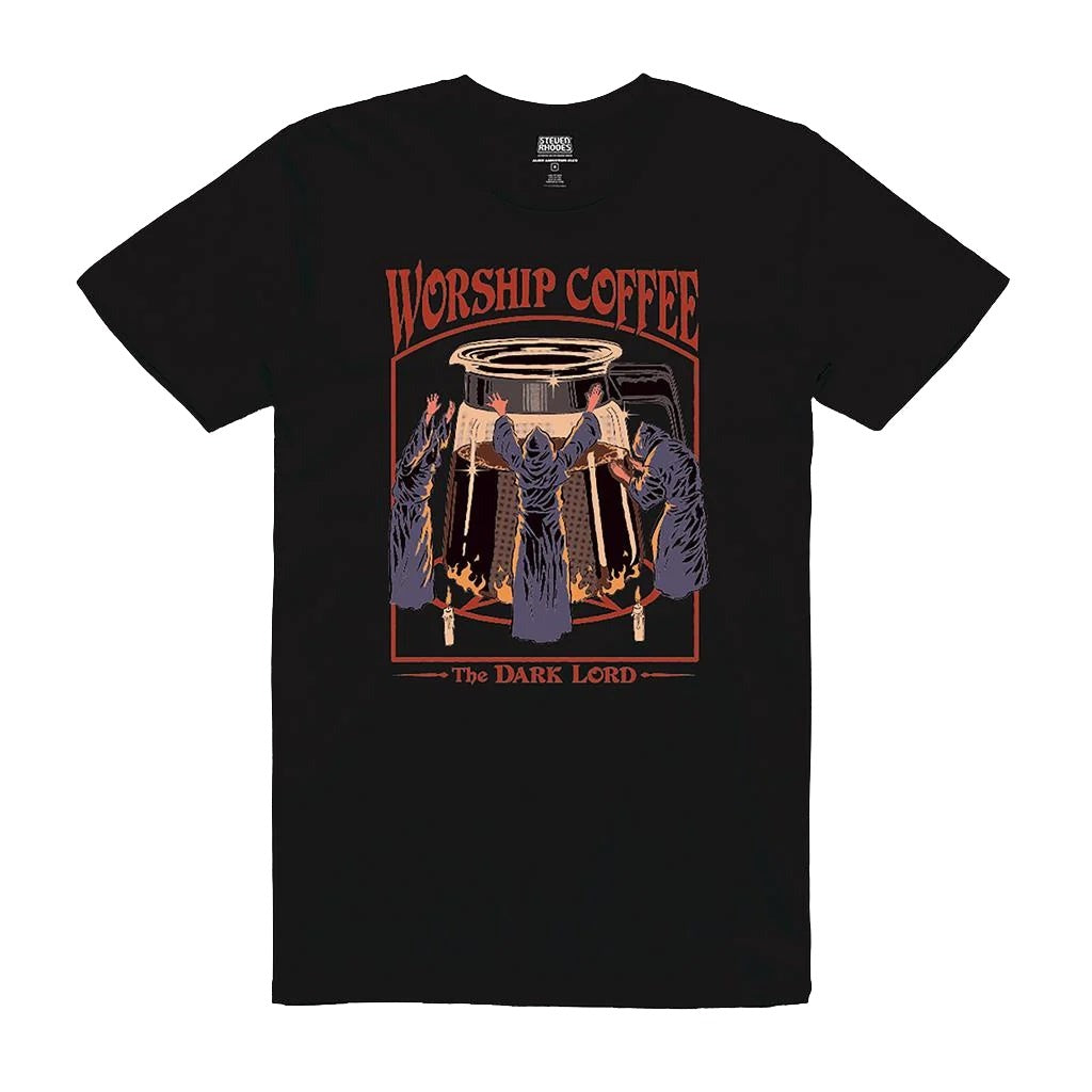 STEVEN RHODES - Worship Coffee T-Shirt